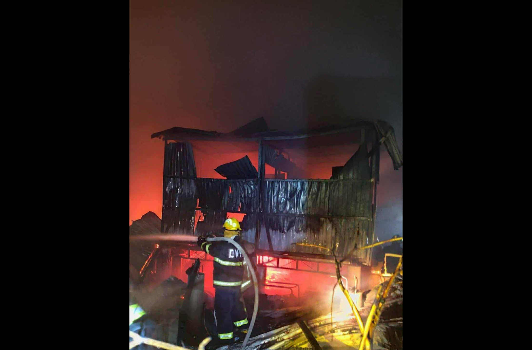 Photo courtesy: Davao Volunteer Fire Brigade, Inc./GMA Super Radyo Davao