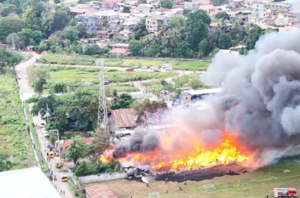 Image from video via BFP RX-Cagayan de Oro Fire District