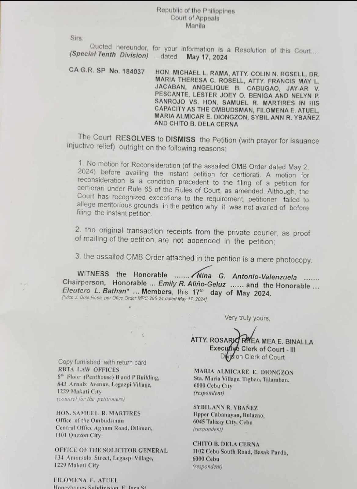 Image courtesy: Court of Appeals