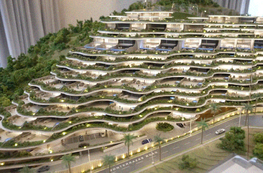 The Monterrazas de Cebu development project | Screenshot from Slater Young's YouTube channel