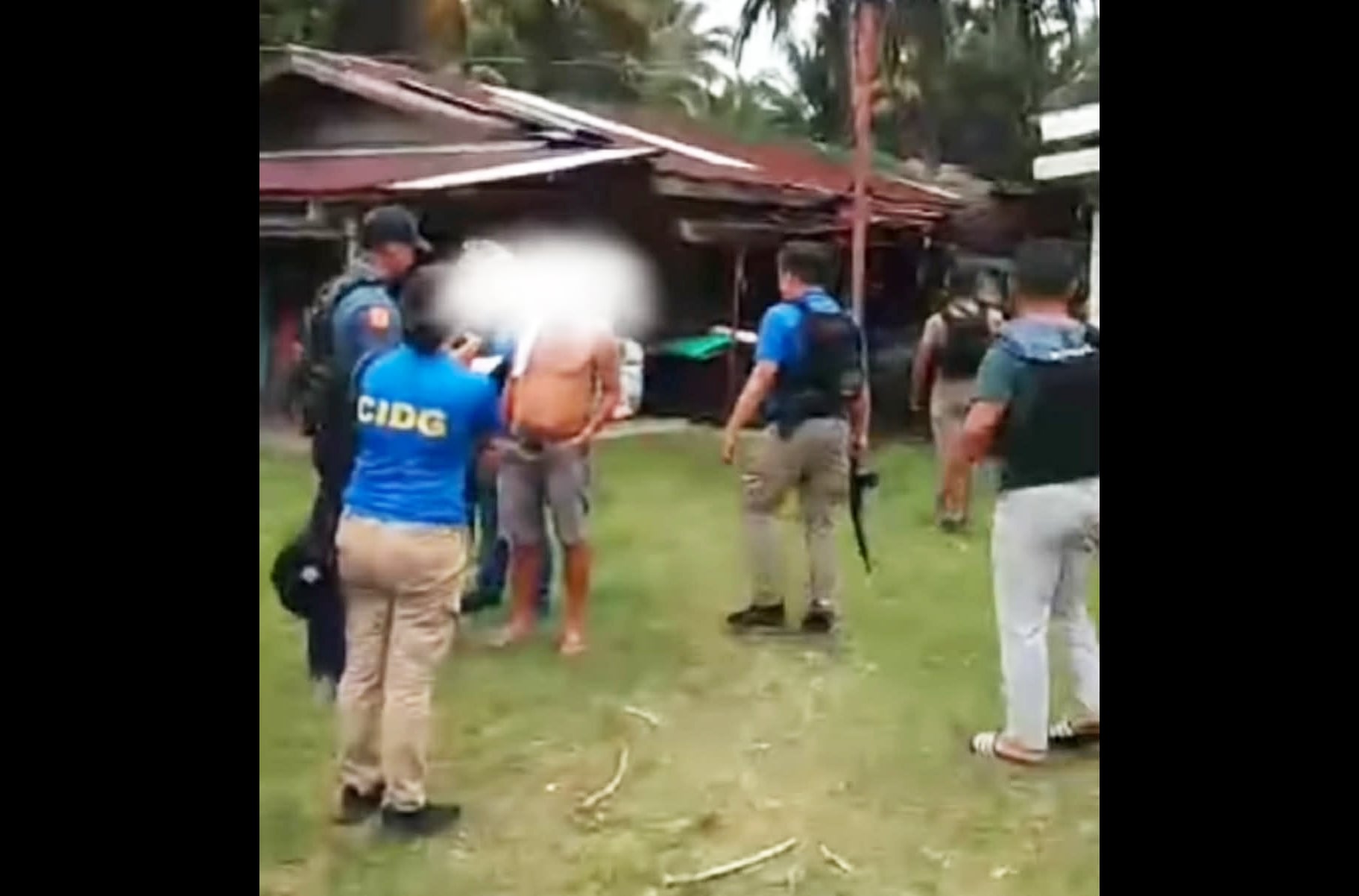 Image from video via CIDG Davao City
