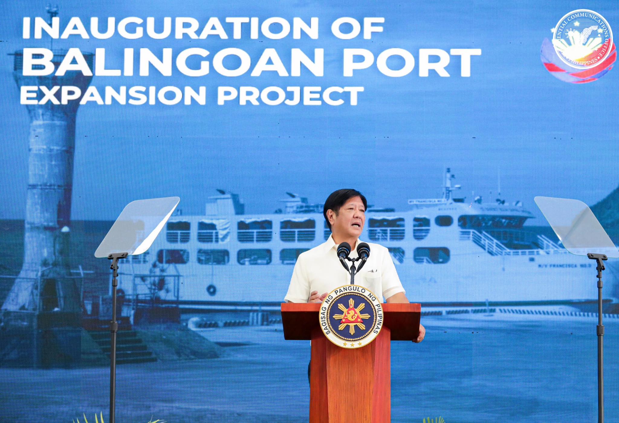 Marcos Inaugurates Balingoan Port Expansion, Boosts Agricultural Support in Misamis Oriental