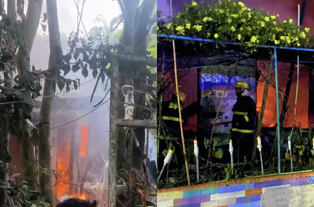 Photo courtesy: BFP-Sarrat, Ilocos Norte, and BFP Baguio City