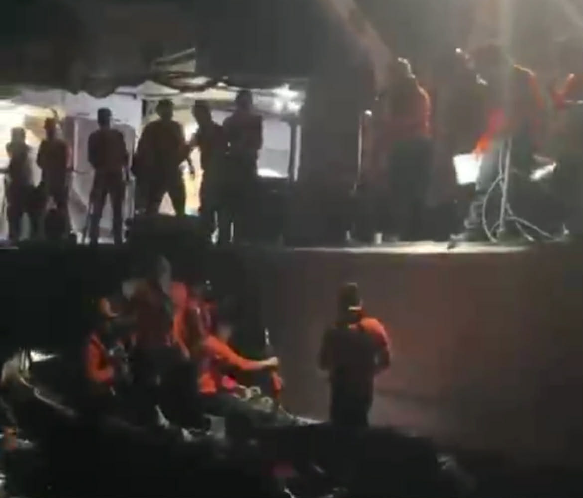 Image from video via Kagawad Gamar” Gams” Alih