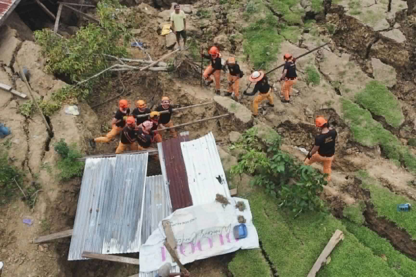 Photo courtesy: Glan Magnitude 7.8 Earthquake Incident Management Team/ BFP
