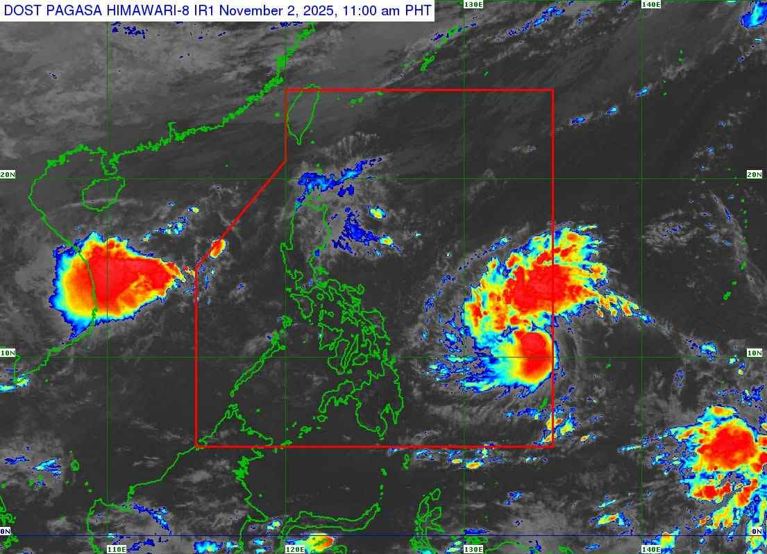 Classes, work in gov’t offices suspended in Surigao del Norte and Dinagat Islands due to Tino