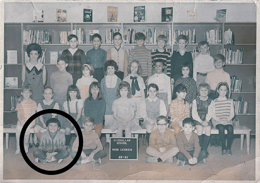 The author’s grade 2 class when his family lived in Wheaton, Maryland.