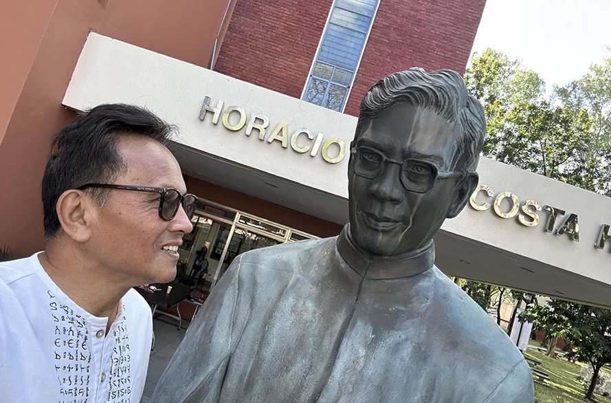 Horacio “Howie” Severino was named after the Jesuit historian Horacio de la Costa.