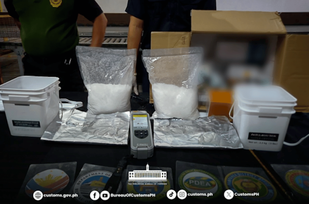 Photo courtesy of Bureau of Customs