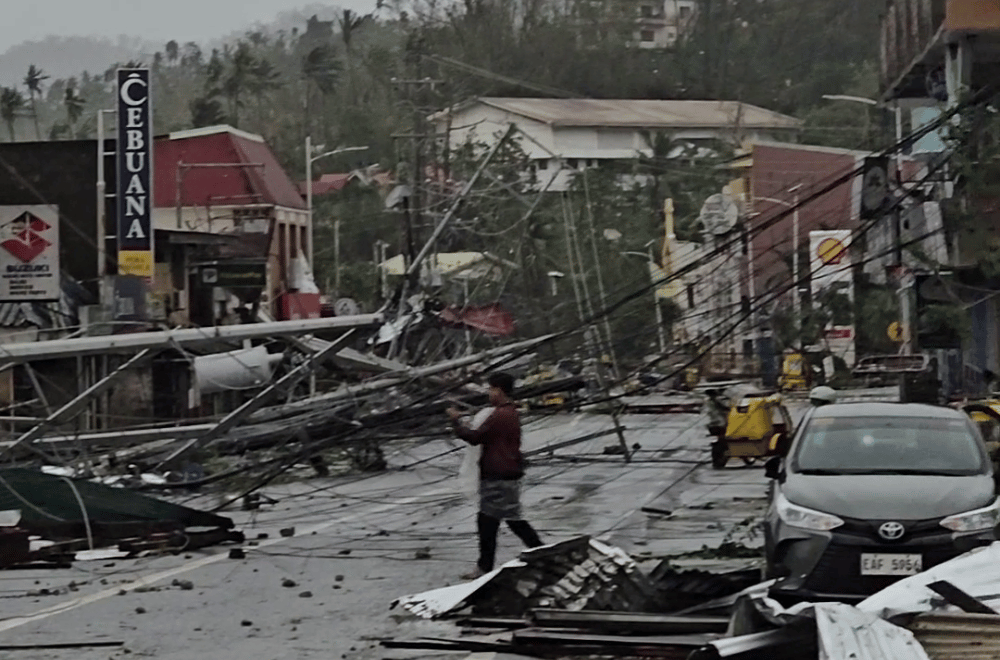 Aftermath of #OpongPH in Masbate City | Photo courtesy: Jay-Ar Domalaon