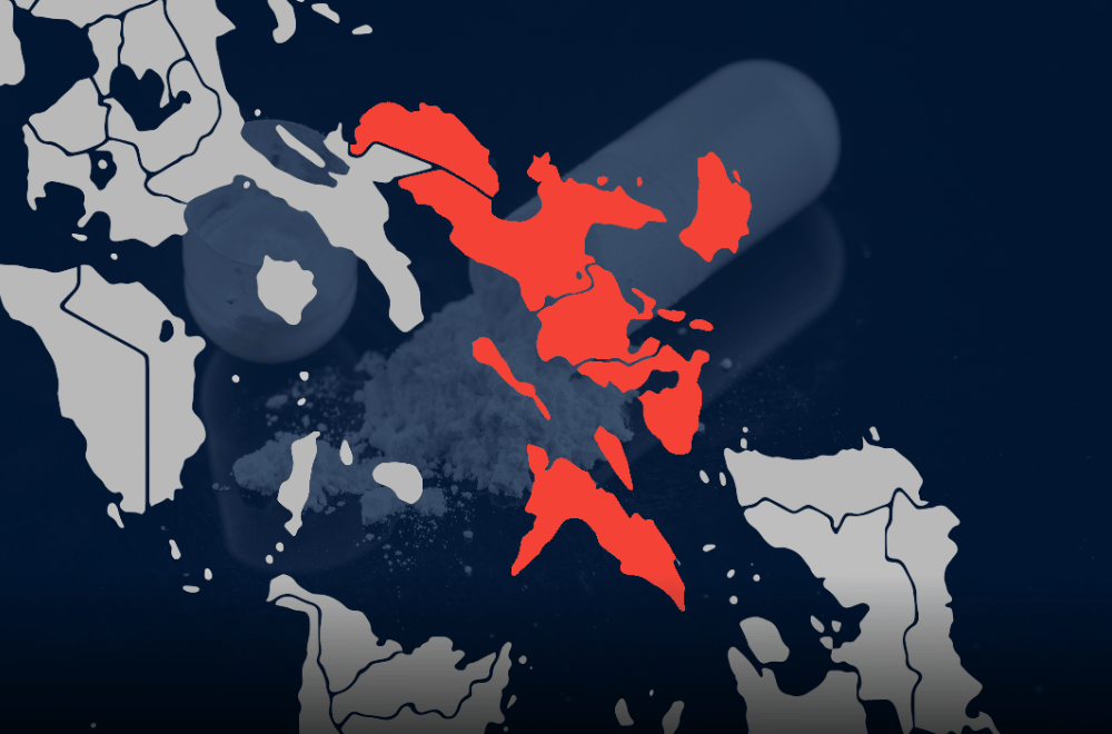 Highlighted map of the Bicol Region