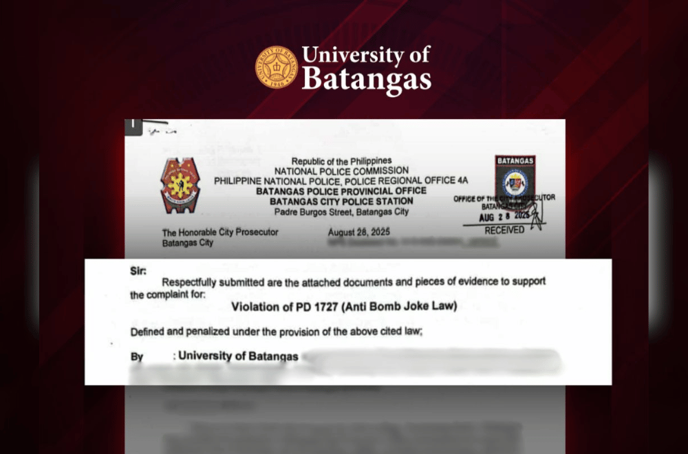 Photo courtesy: University of Batangas