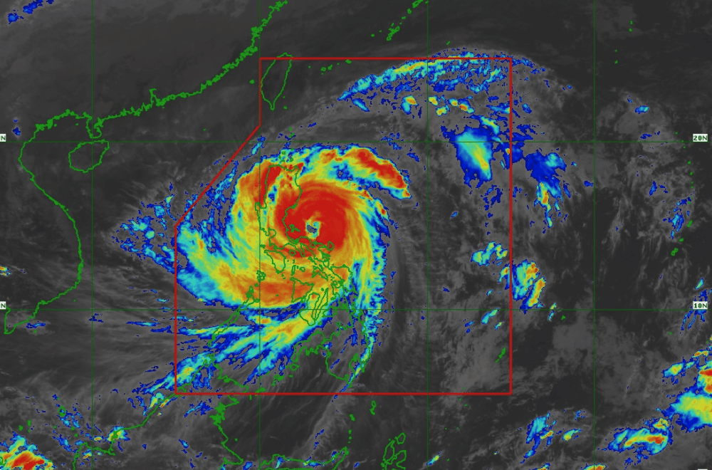 Eight areas under Signal No. 5 as #UwanPH starts to unleash strength
