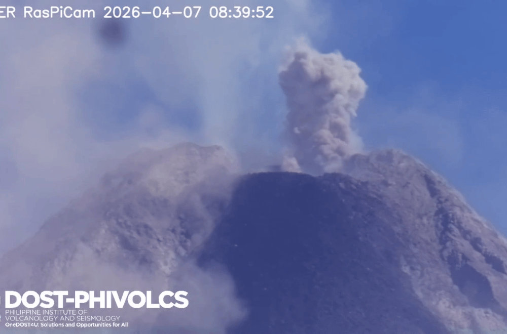 Photo courtesy: DOST-PHIVOLCS