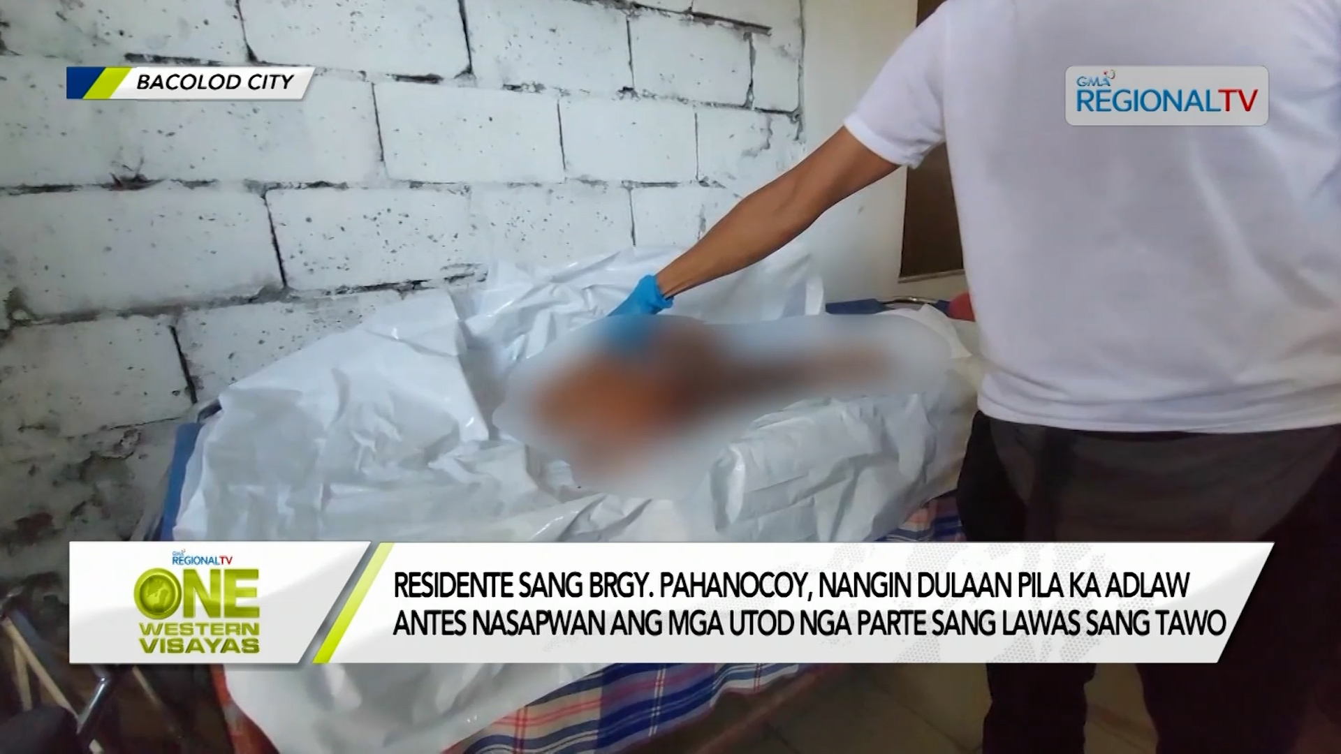 Lalaki nadula pila ka adlaw antes nasapwan ang mga utod nga parte sang lawas