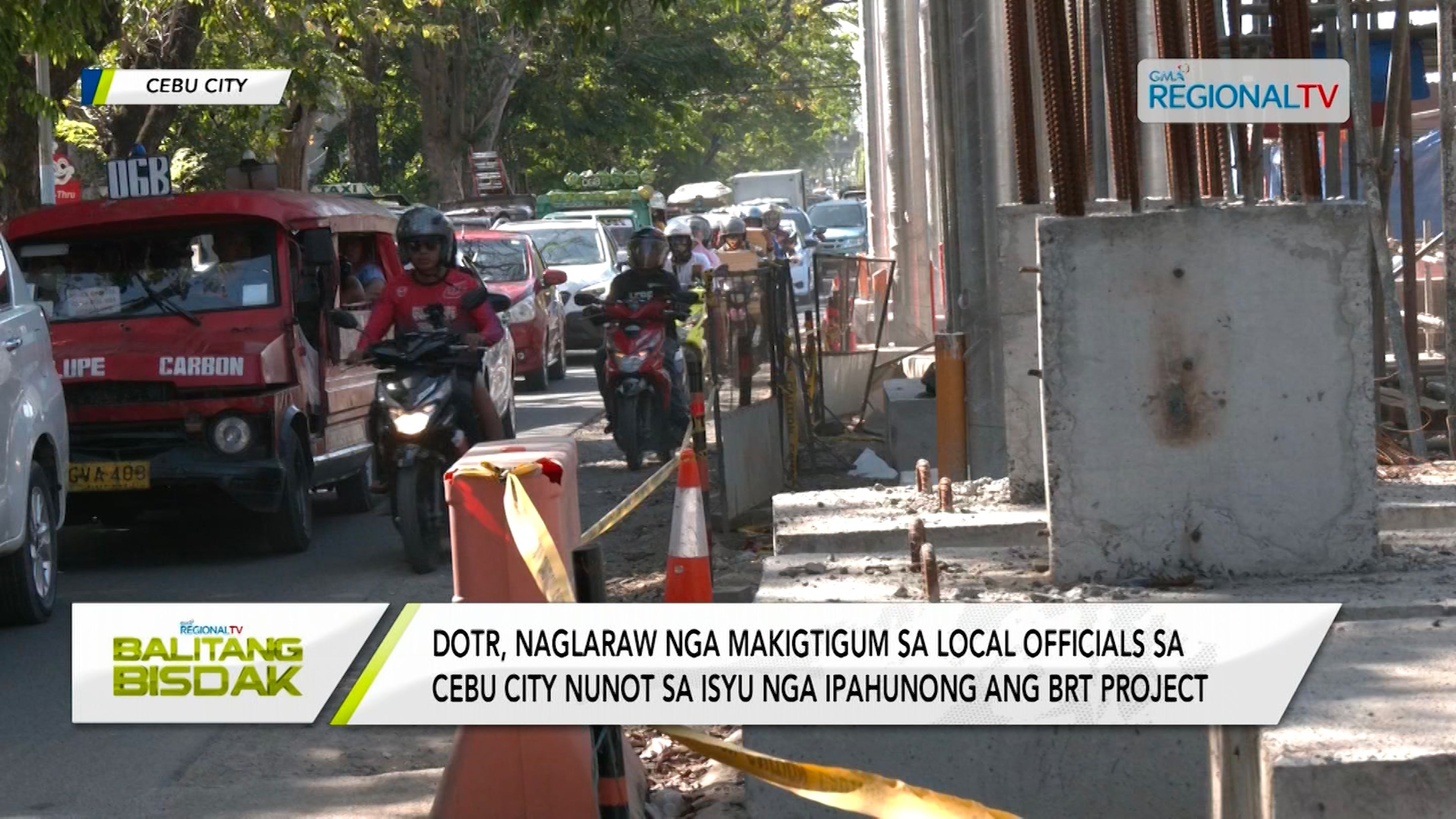 Isyu sa pagpahunong sa BRT project, tukion sa DOTr