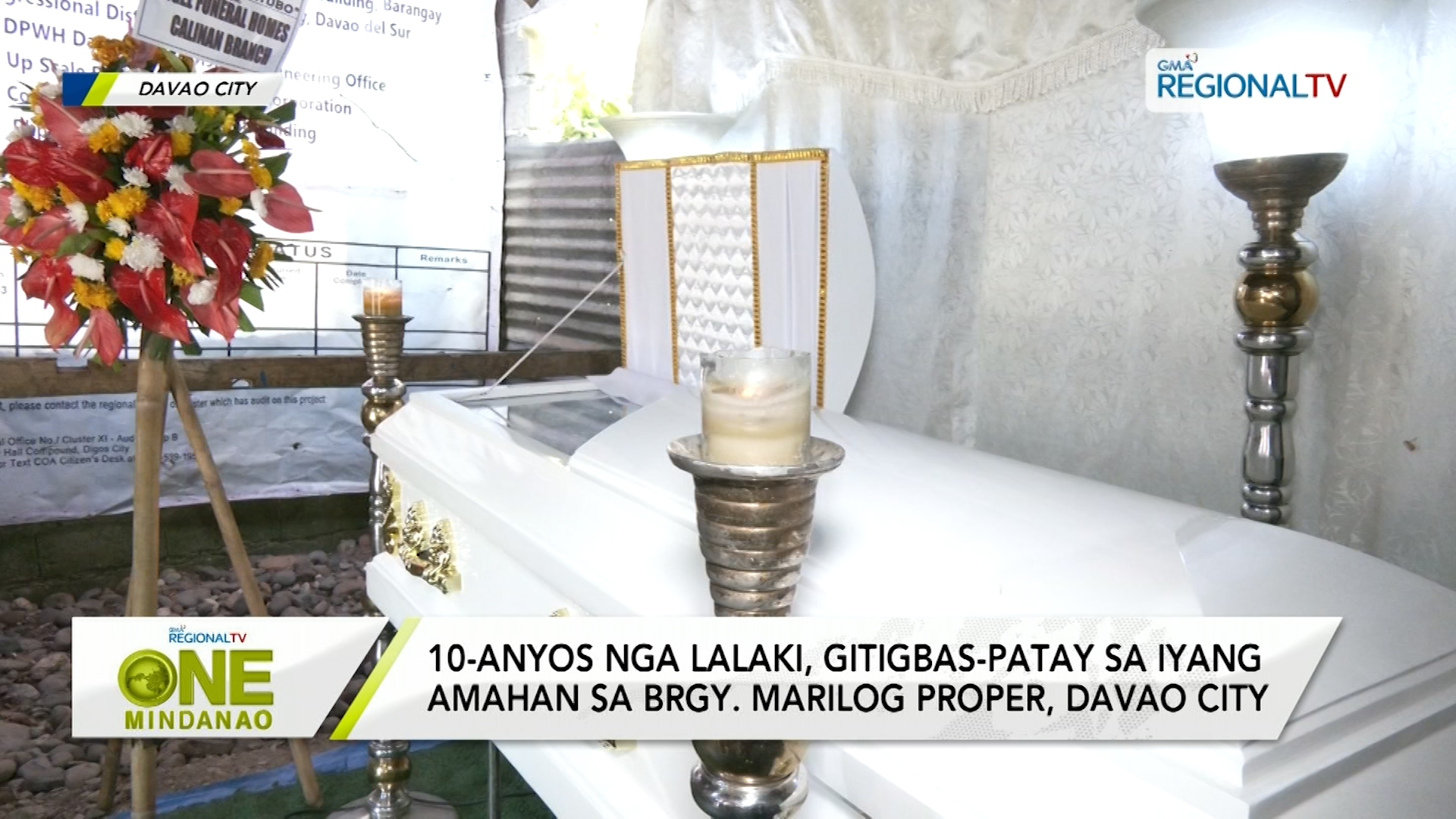 10-anyos nga lalaki, gitigbas-patay sa iyang amahan sa Brgy. Marilog Proper, Davao City