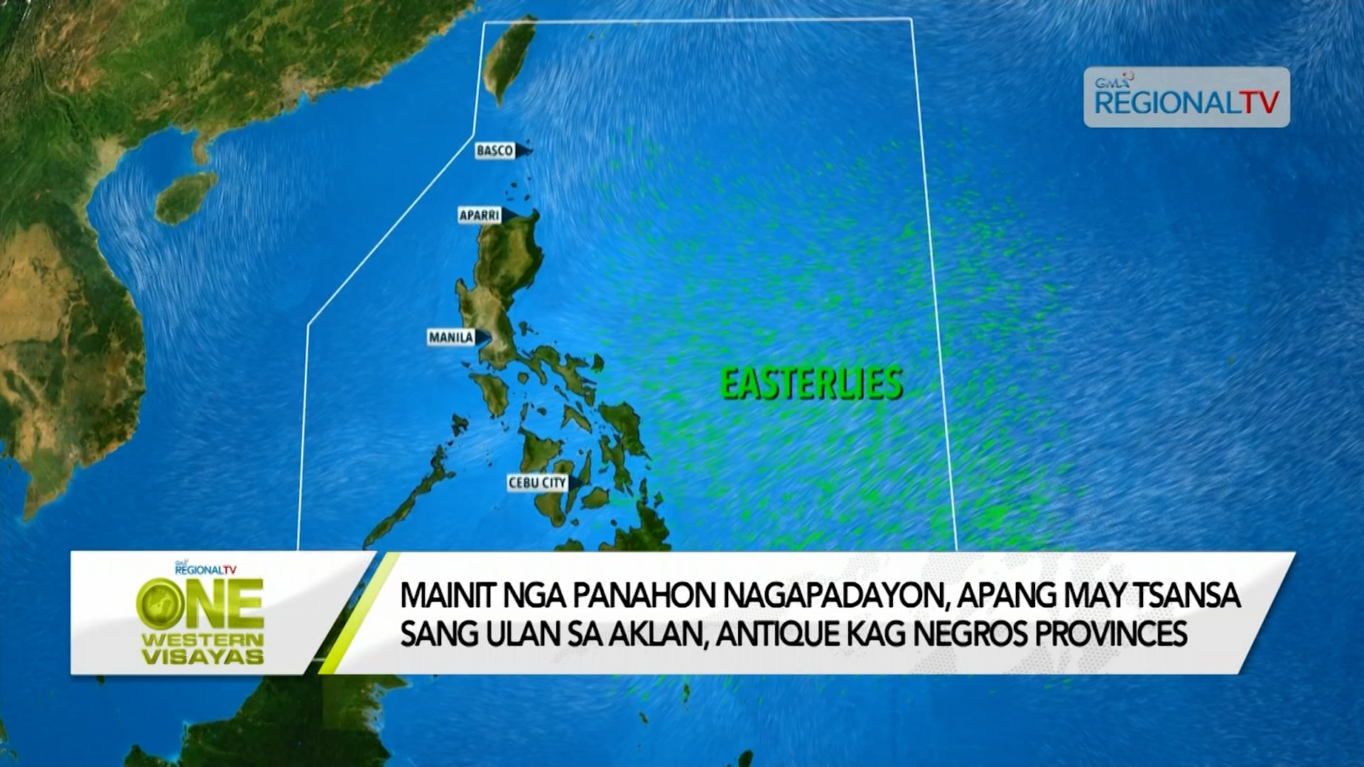 Kapaang nagapadayon; may tsansa sang ulan sa Aklan, Antique kag Negros