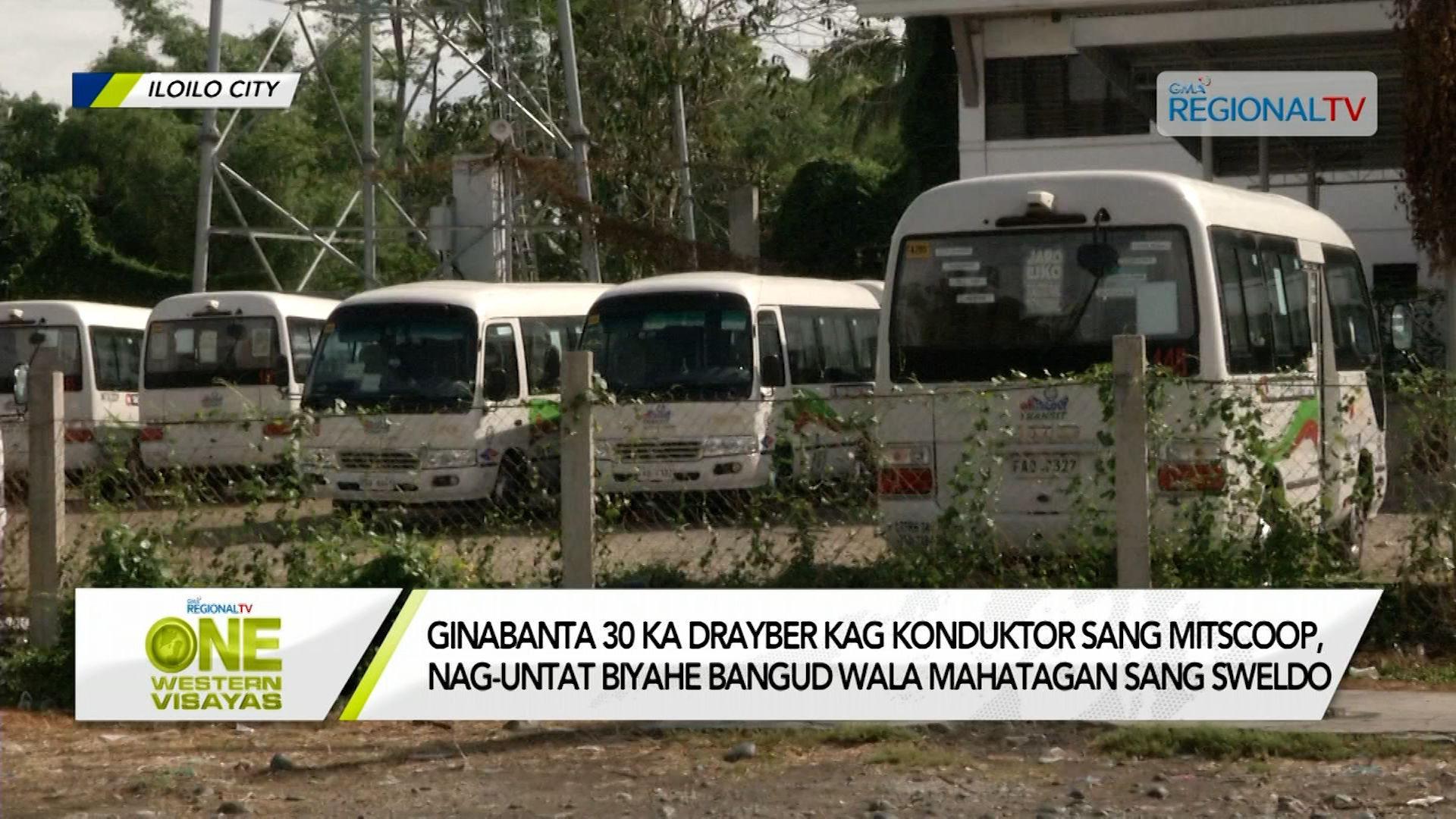 Ginabanta 30 ka drayber kag konduktor sang MITSCOOP, nag-untat biyahe
