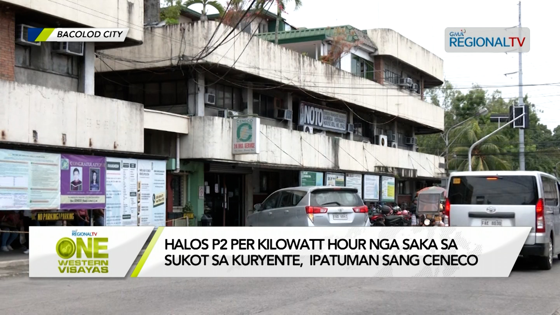 Halos P2 per kilowatt hour nga saka sa sukot sa kuryente,  ipatuman sang CENECO