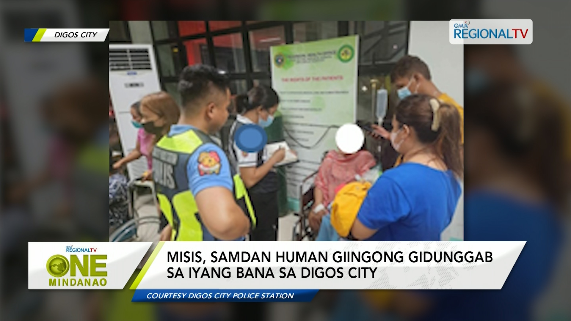 Misis, samdan human giingong gidunggab sa iyang bana sa Digos City