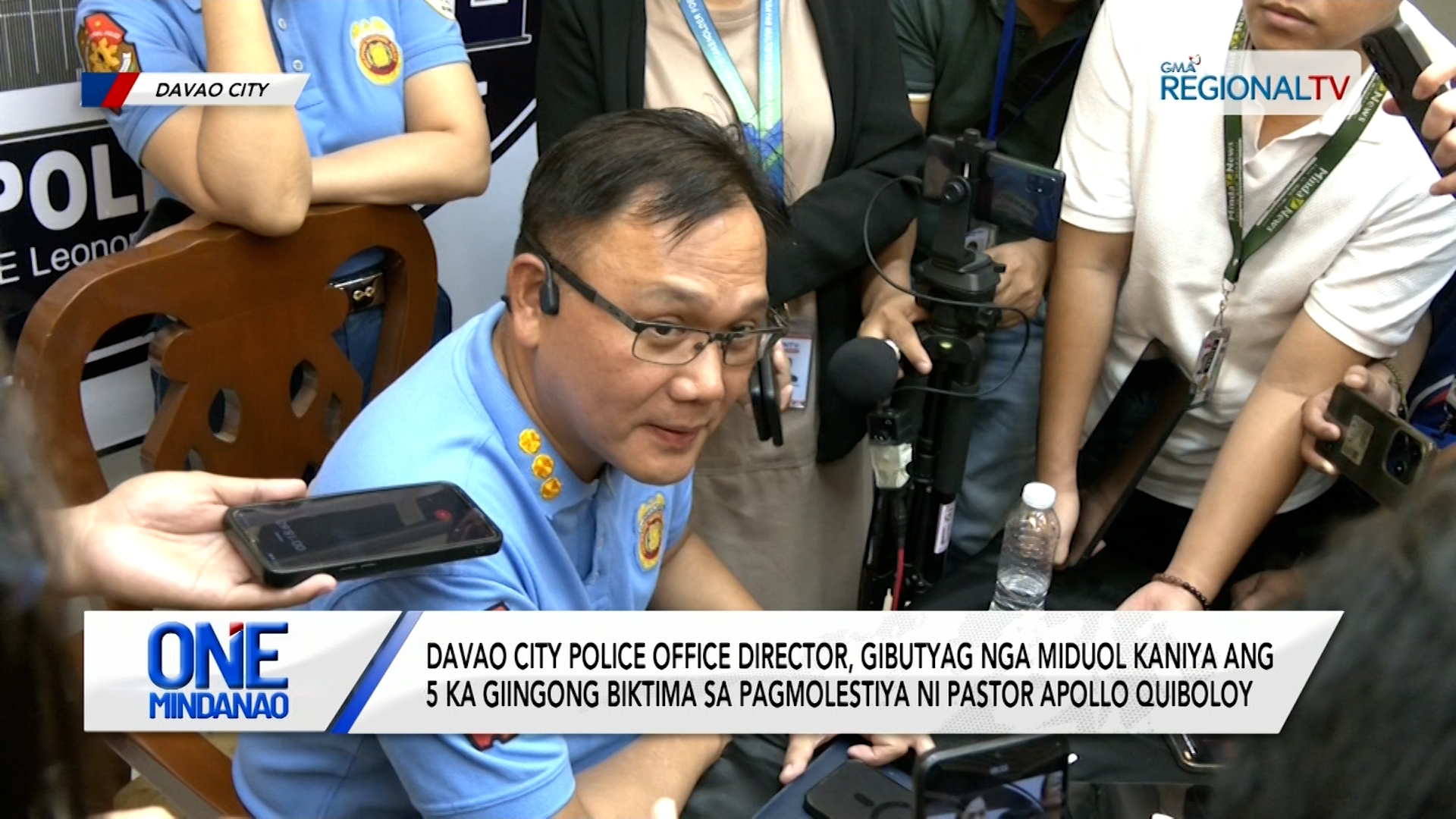 Davao City Police Office Diretor Col. Marantan gitawag nga 'Pedophile' si Quiboloy
