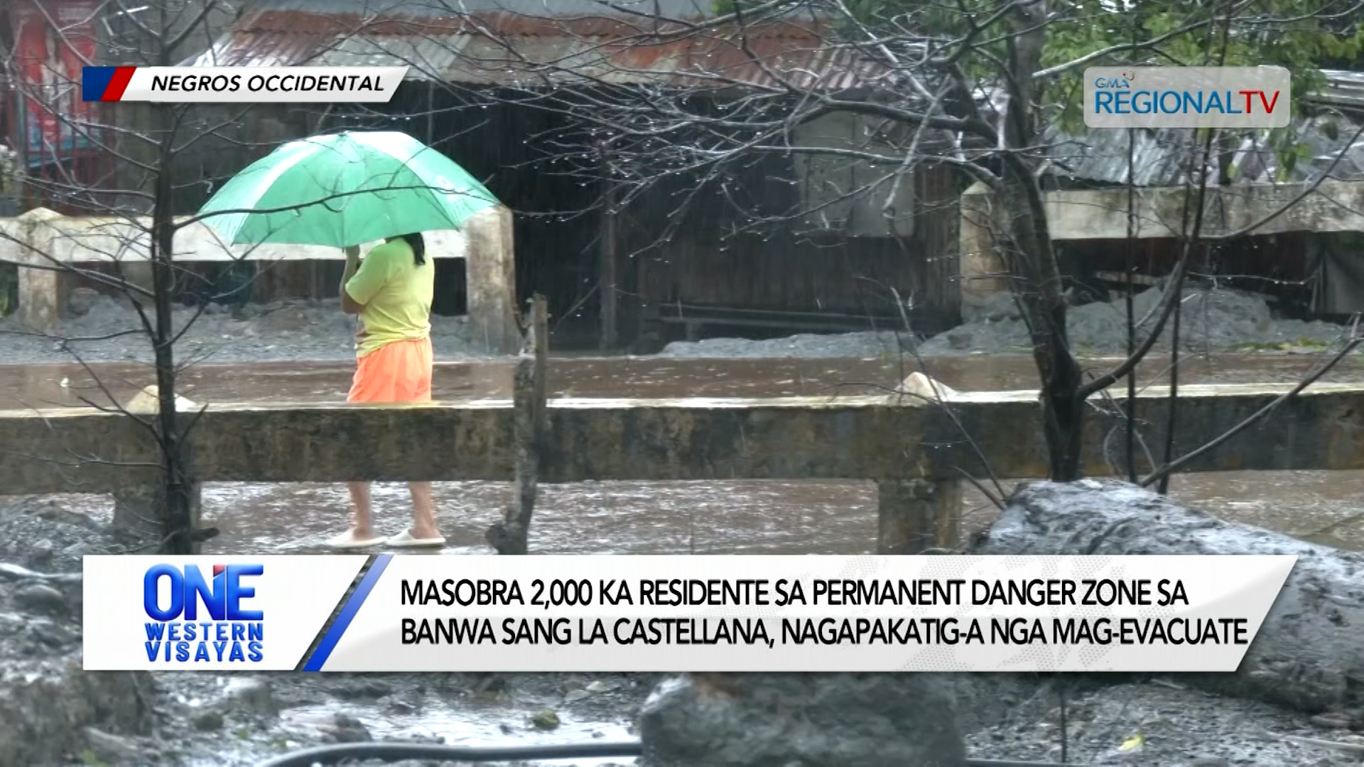 Masobra 2,000 ka residente sa permanent danger zone, nagapakatig-a magbakwit