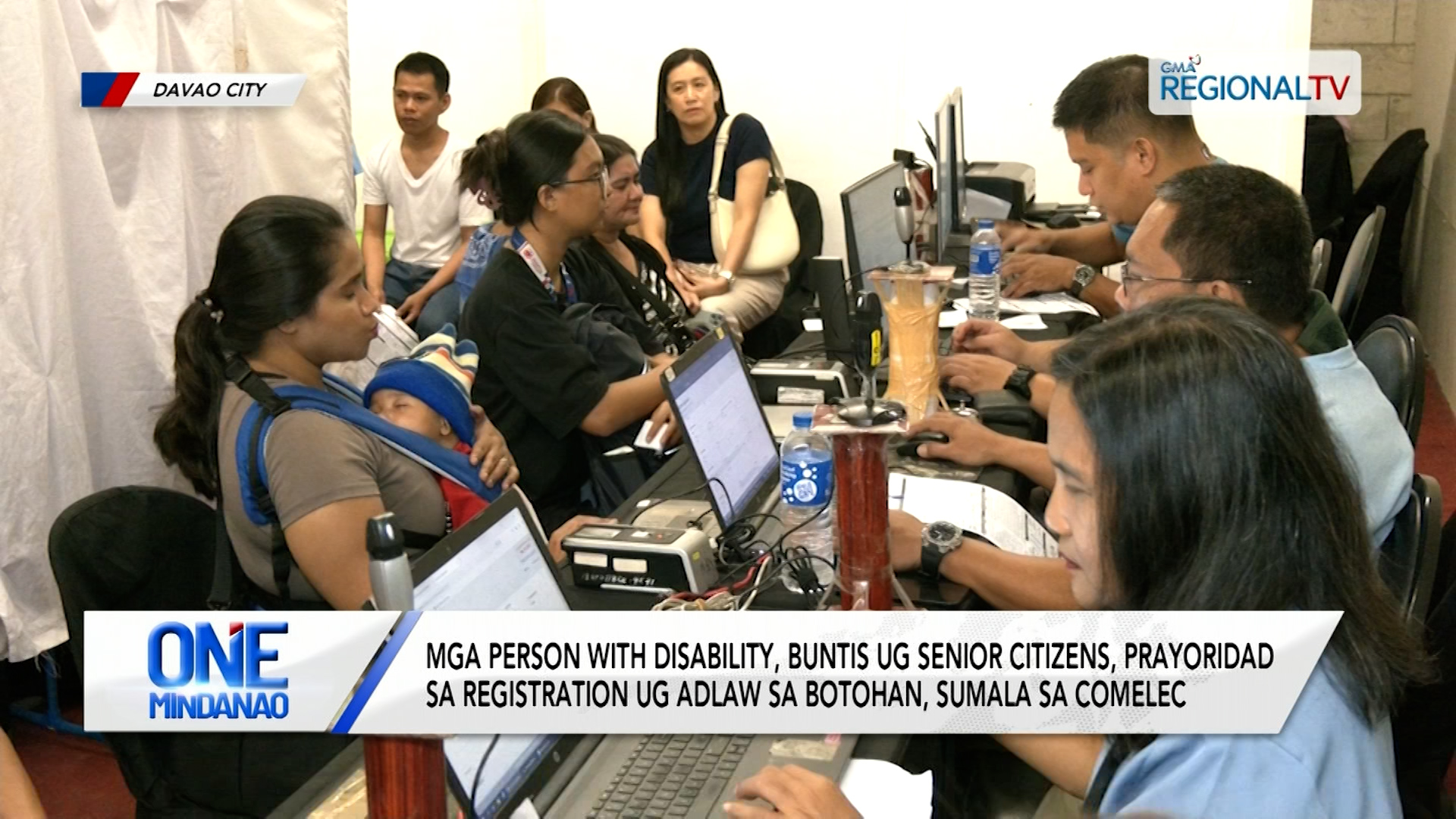 PWDs, buntis ug senior citizen, prayoridad sa registration ug botohan