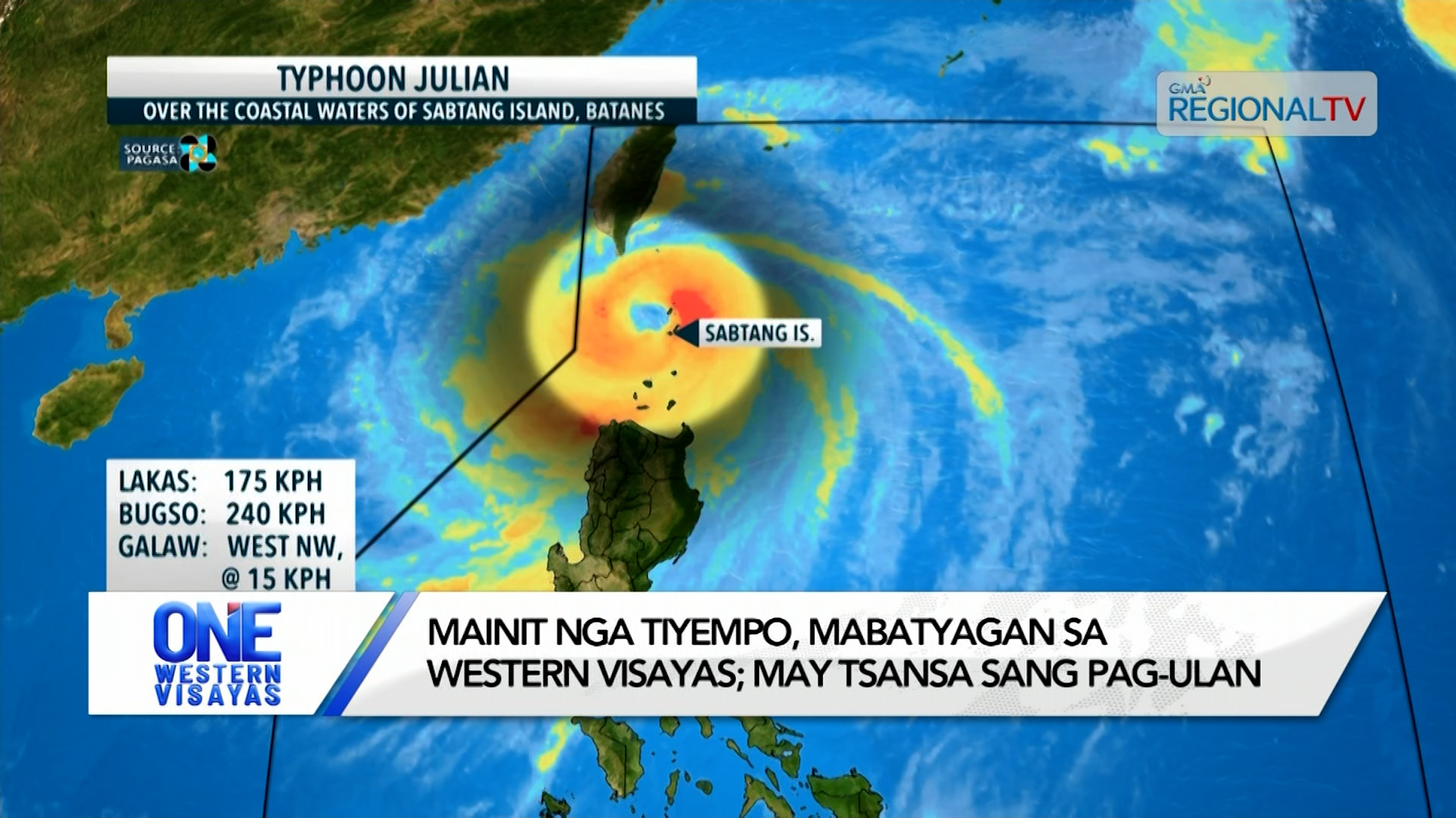 Bagyo Julian, nagapabilin sa sulod sang PAR