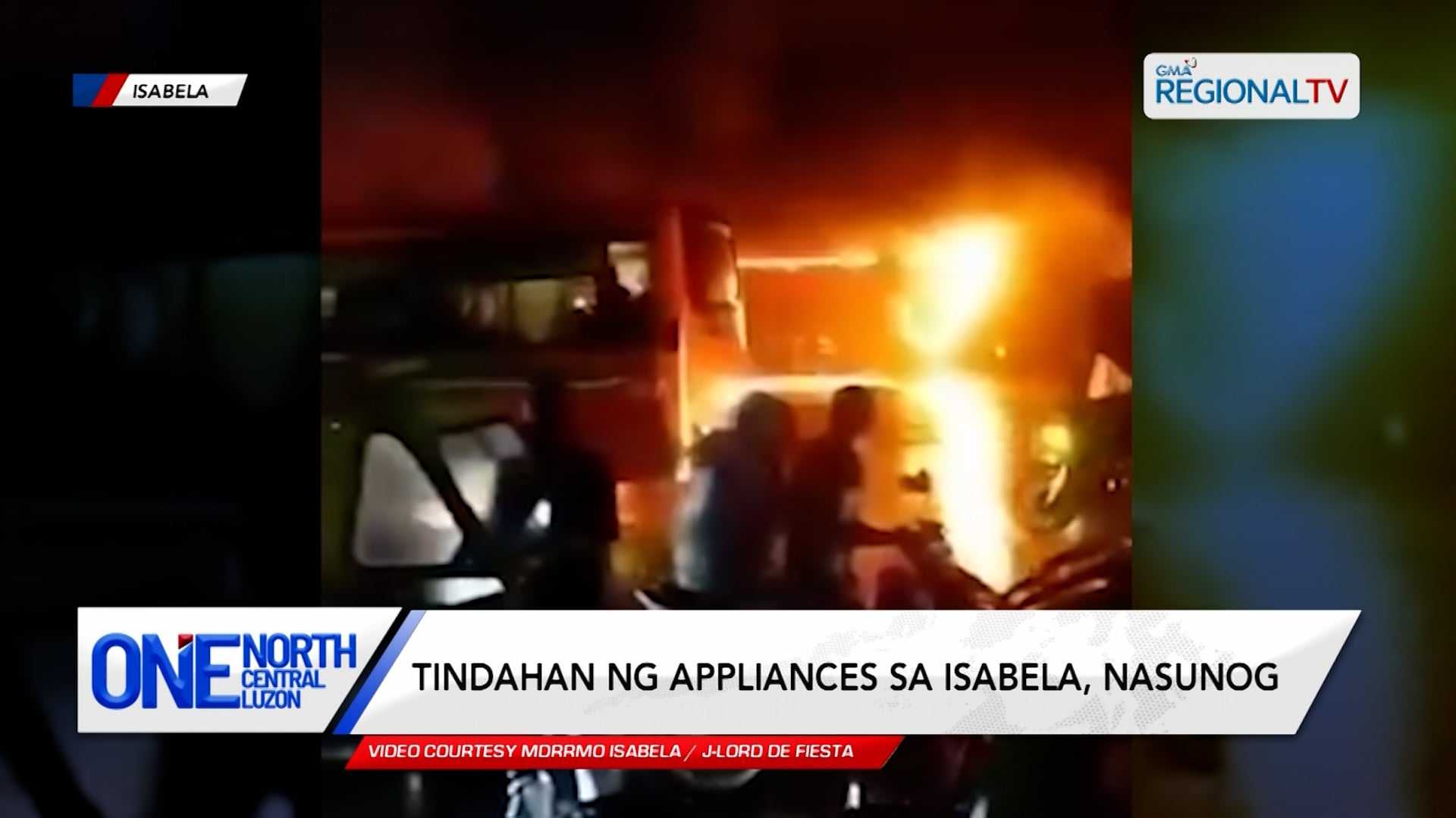Tindahan ng appliances sa Isabela, nasunog