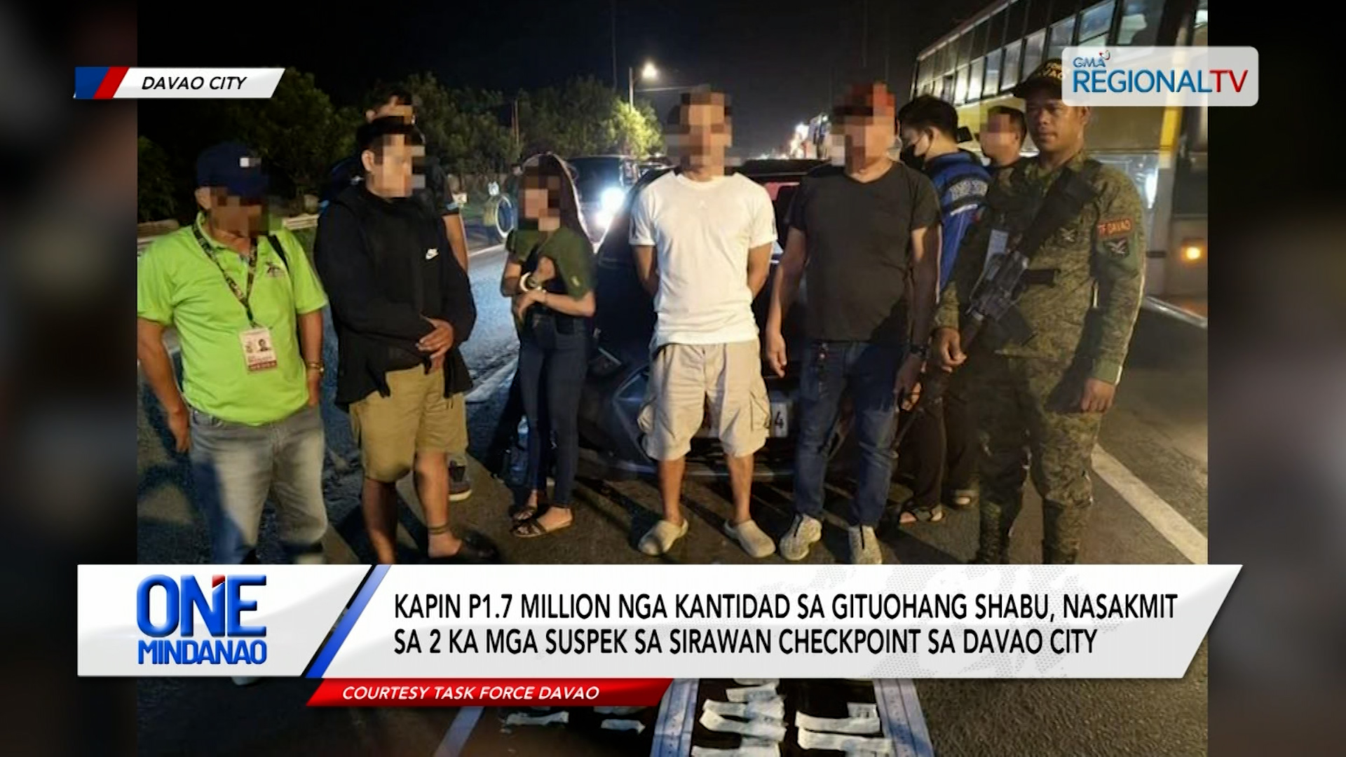 Kapin P1.7 million nga gituohang shabu, nasakmit sa 2 ka mga suspek sa Davao City