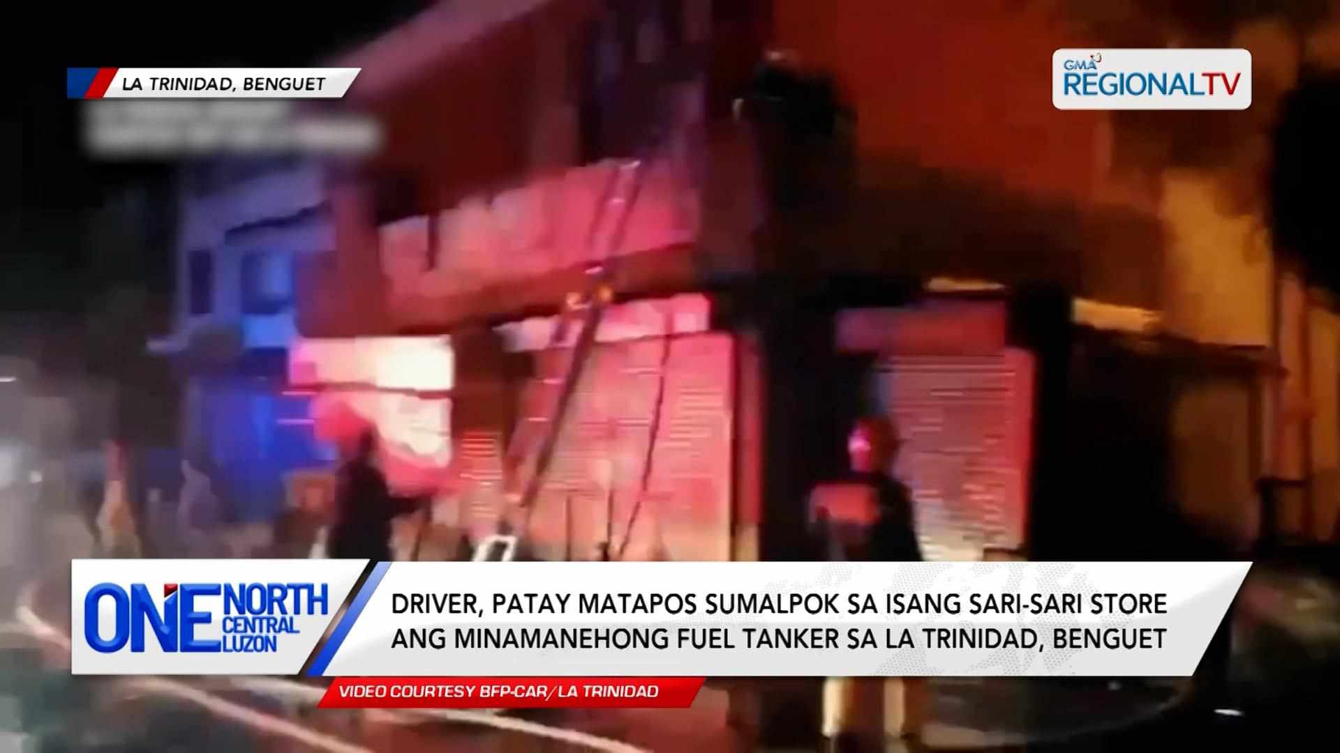 Driver, patay matapos sumalpok sa tindahan ang minamanehong fuel tanker