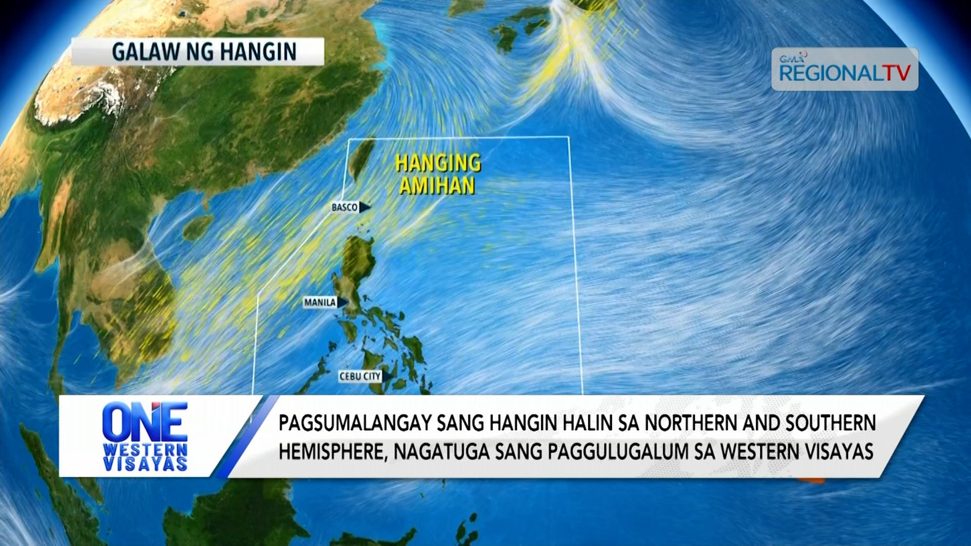 Pagsumalangay sang hangin, nagatuga sang paggulugalum sa Western Visayas