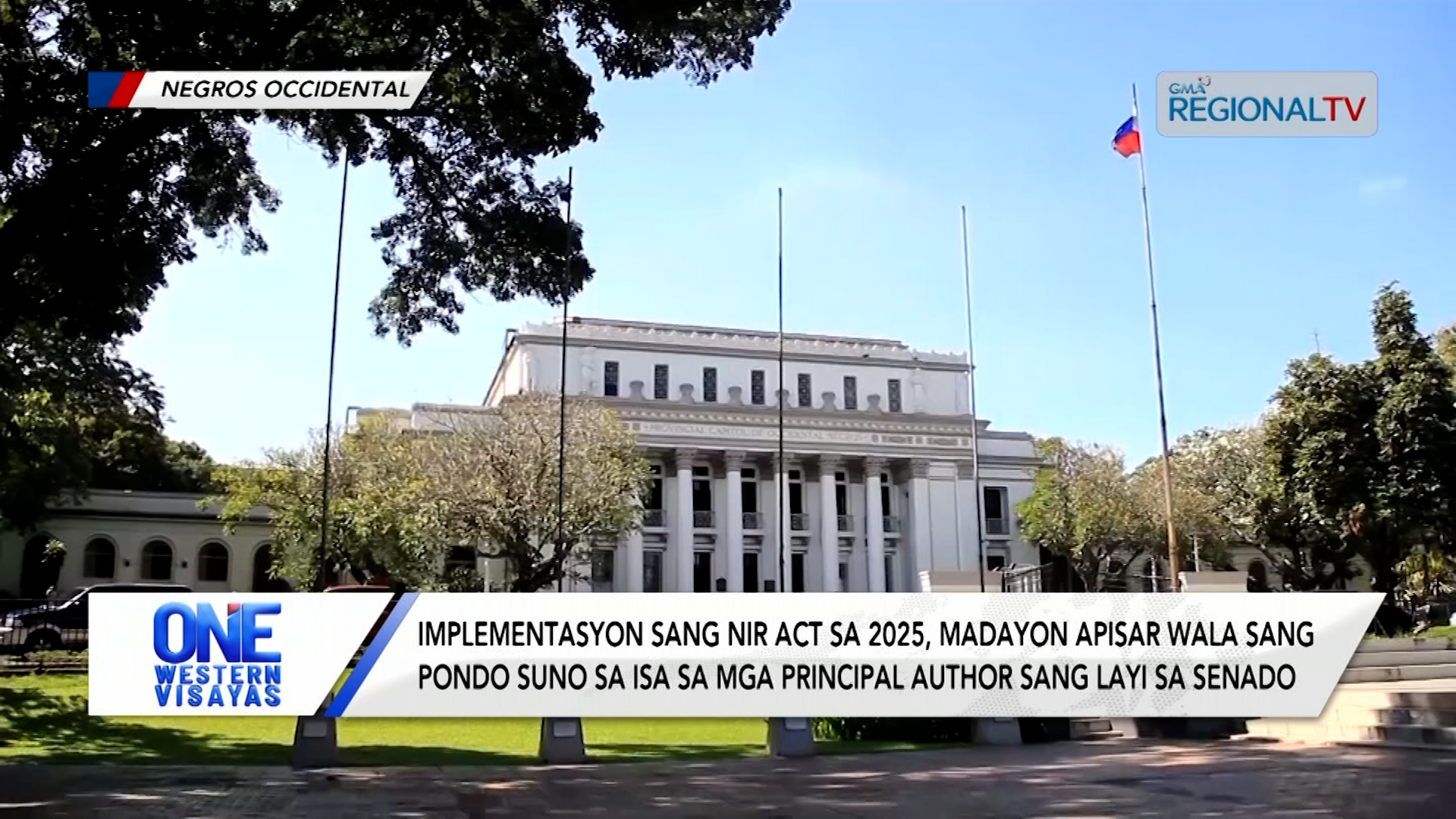 Implementasyon sang NIR Act sa 2025, madayon apisar wala sang pondo