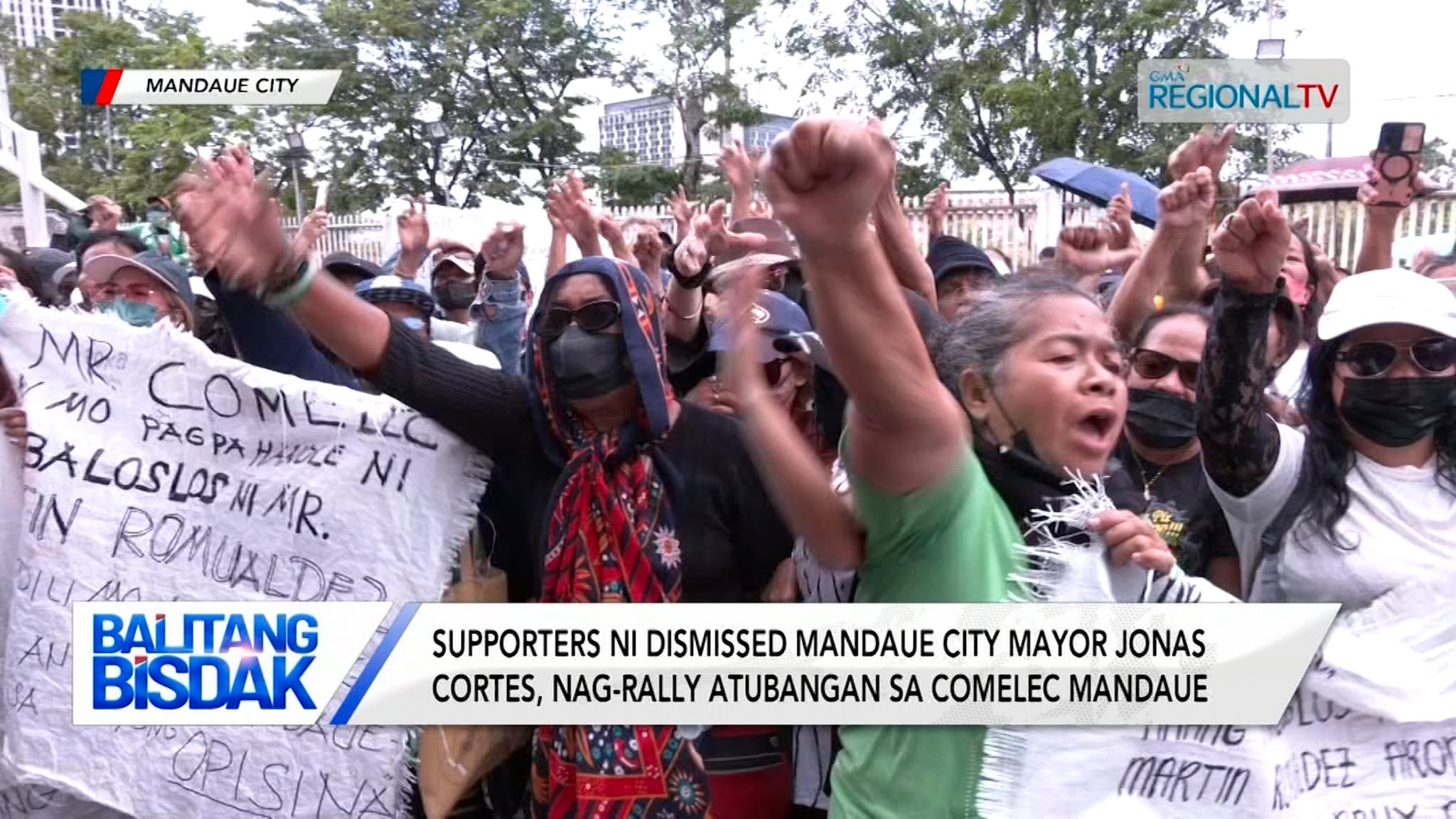 Suporta alang ni Dismissed Mandaue City Mayor Jonas Cortes