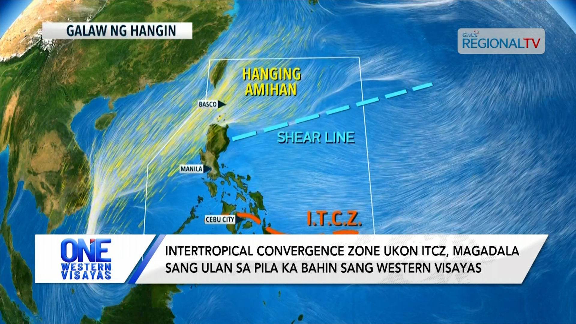 ITCZ, magadala sang ulan sa pila ka bahin sang Western Visayas