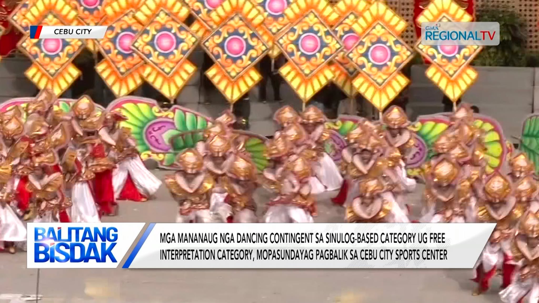 Mga mananaog sa Sinulog Grand Parade, mibalik og pasundayag sa CCSC
