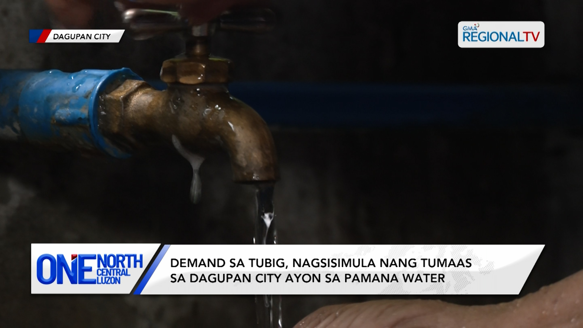 Demand sa tubig, nagsisimula nang tumaas sa Dagupan City