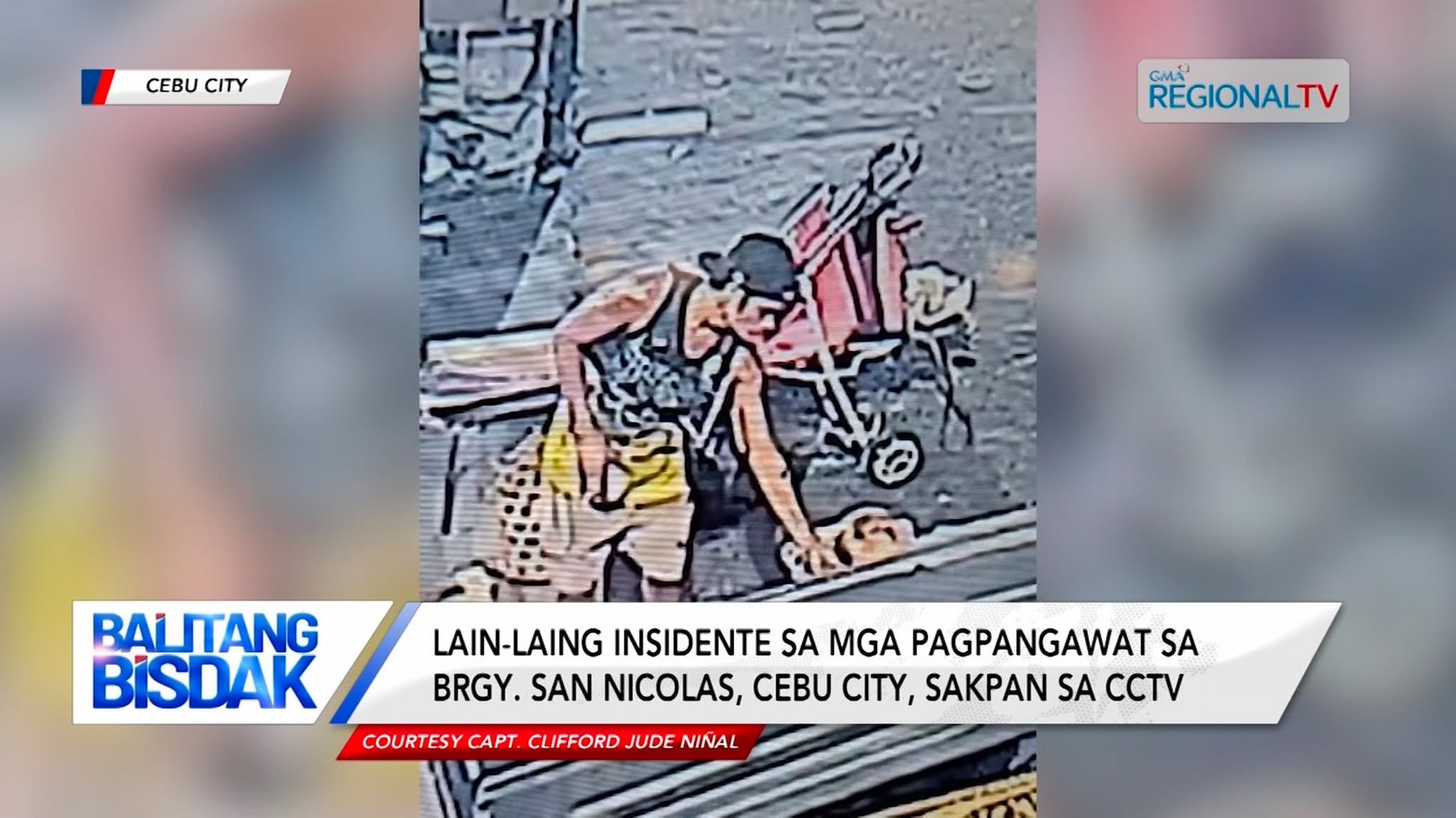 Managlahing insidente sa pagpangawat sa Brgy. San Nicolas Proper, nahuli-cam