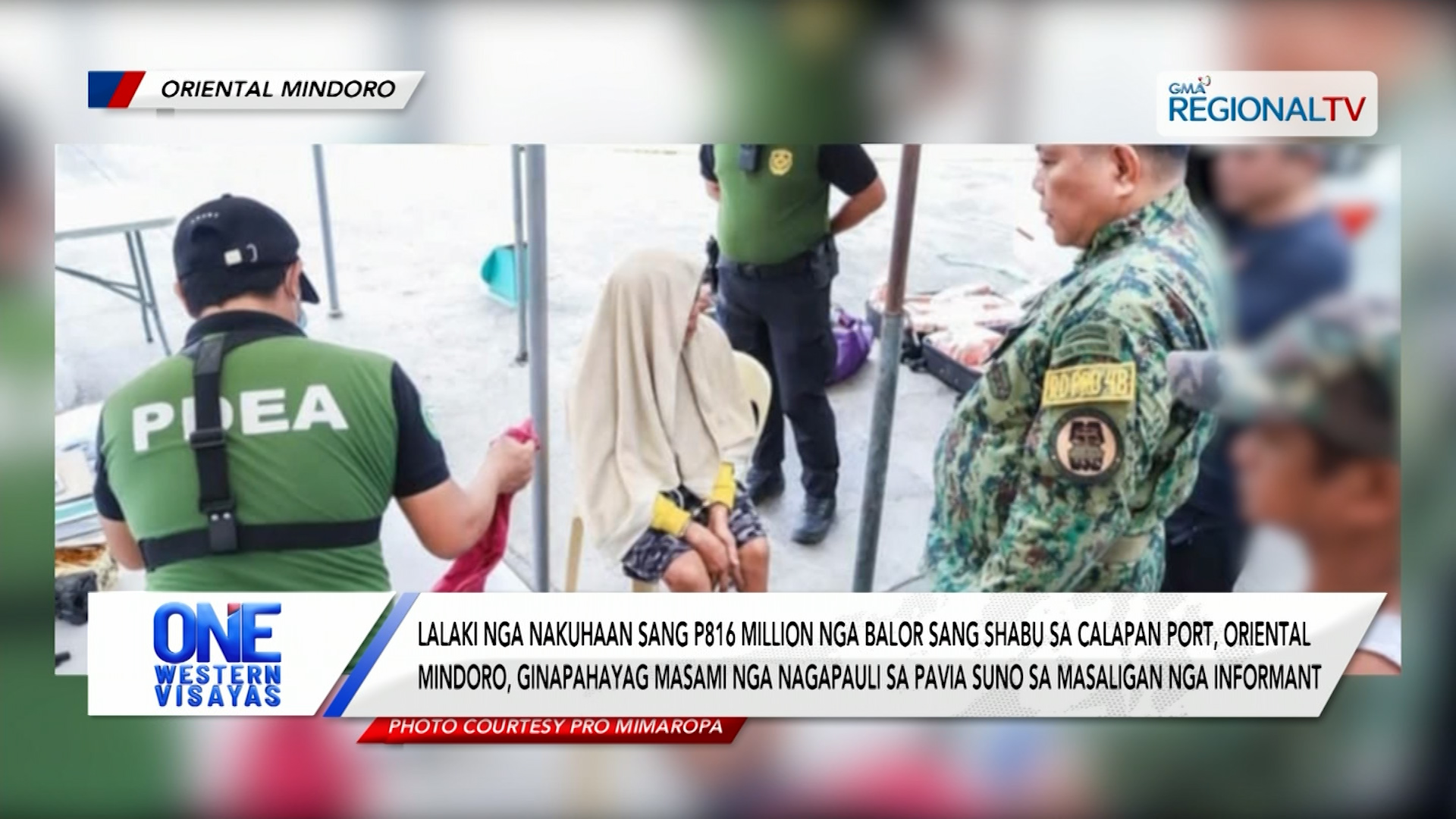 Lalaki nga nakuhaan sang bulto sang shabu sa Mindoro masami nagapauli sa Pavia?