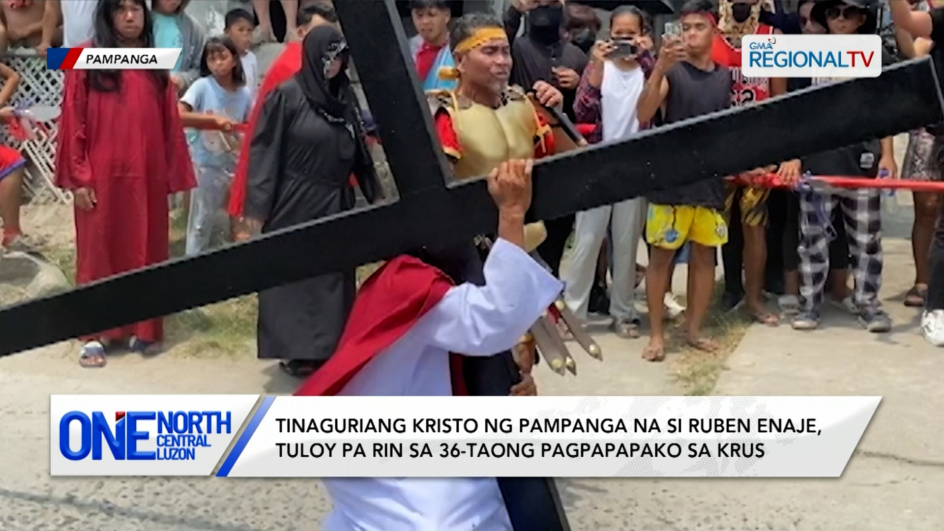 Tinaguriang Kristo ng Pampanga, tuloy pa rin sa pagpapapako sa krus