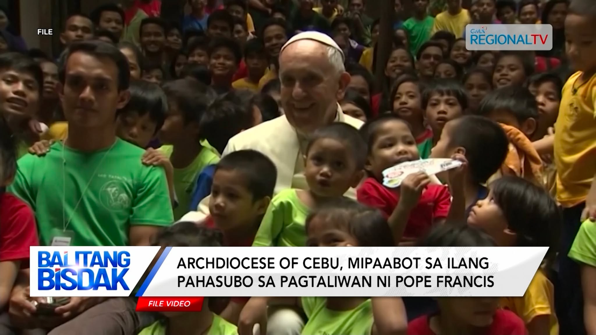Archdiocese of Cebu, mipaabot sa pahasubo sa pagtaliwan ni Pope Francis