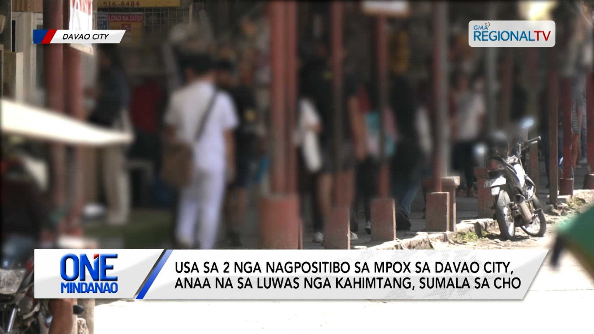 Usa sa 2 nga nagpositibo sa MPOX sa Davao City, anaa na sa luwas nga kahimtang