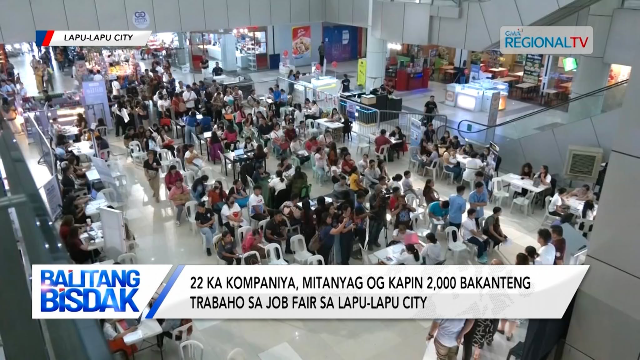 22 ka kompaniya, mitanyag og kapin 2,000 trabaho sa job fair sa Lapu-Lapu City