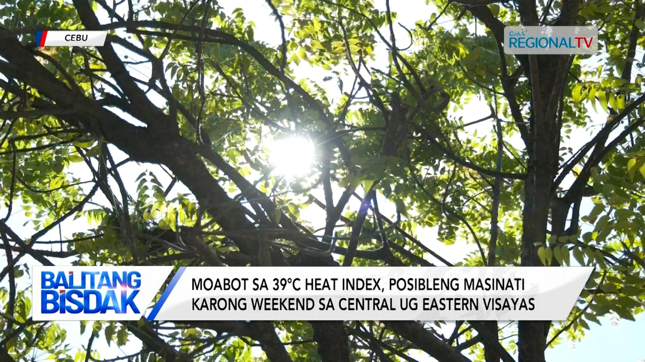 Init nga Panahon Masinati sa Weekend Matod sa PAGASA