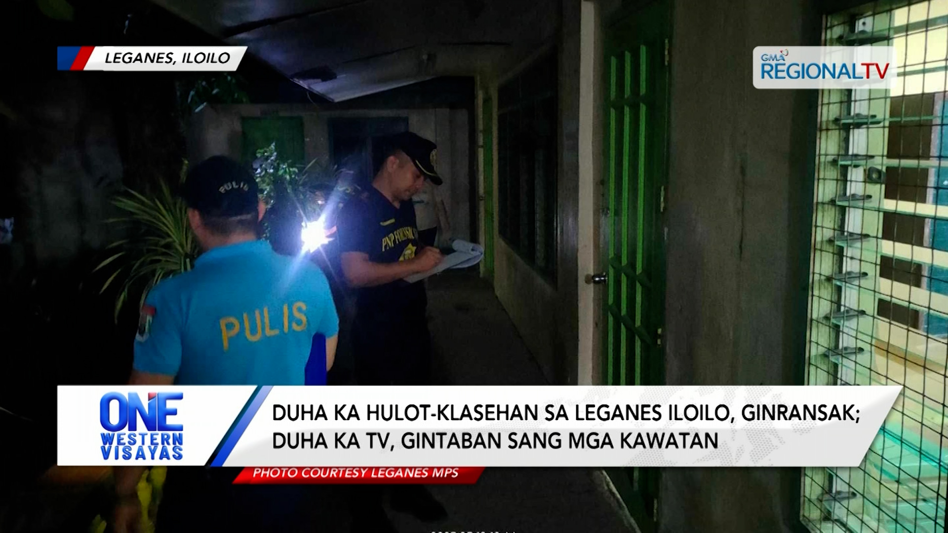 Duha ka hulot-klasehan sa Leganes, Iloilo, ginransak; duha ka TV, gintaban