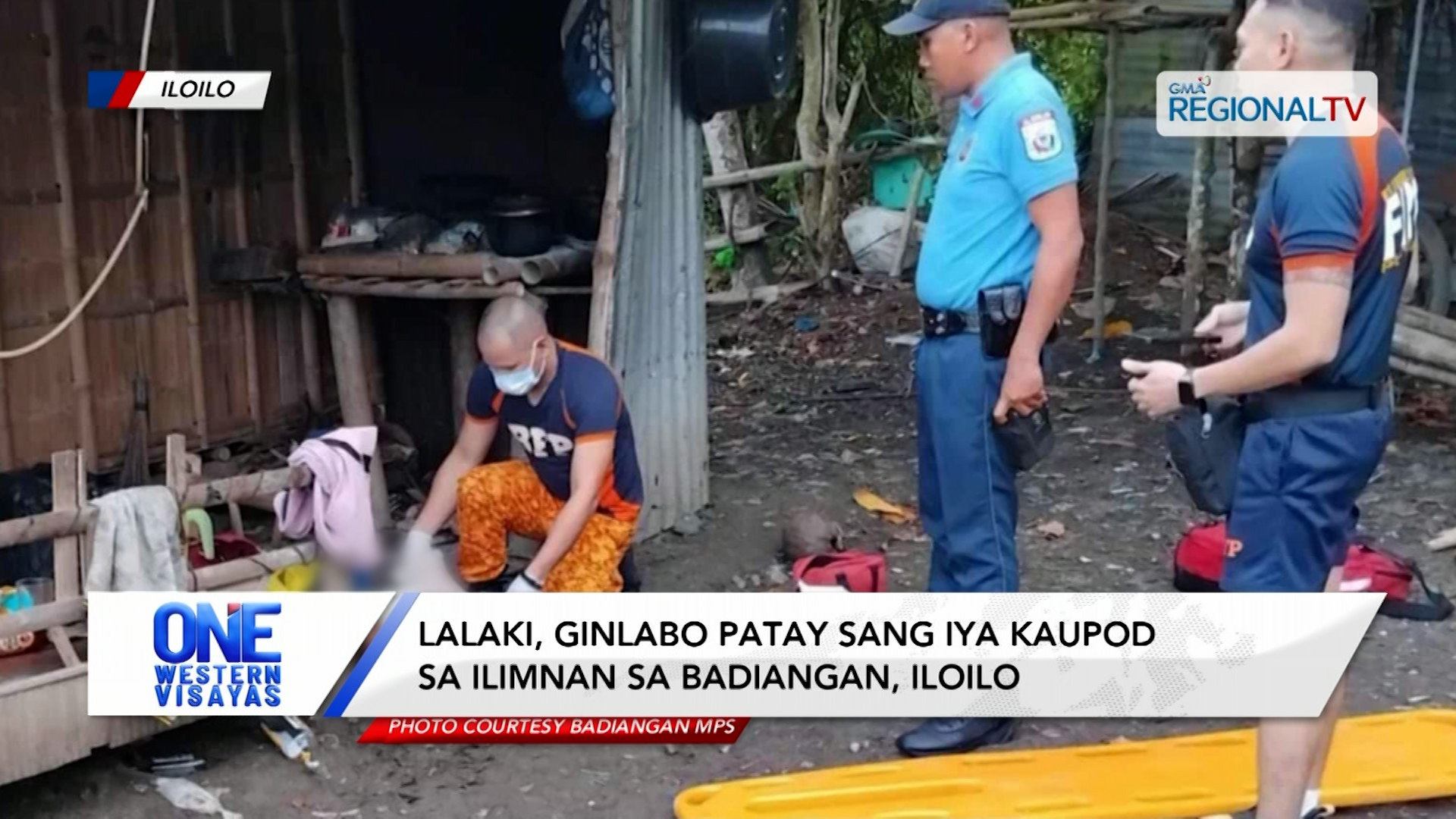 Lalaki, ginlabo patay sang iya kaupod sa ilimnan sa Badiangan, Iloilo