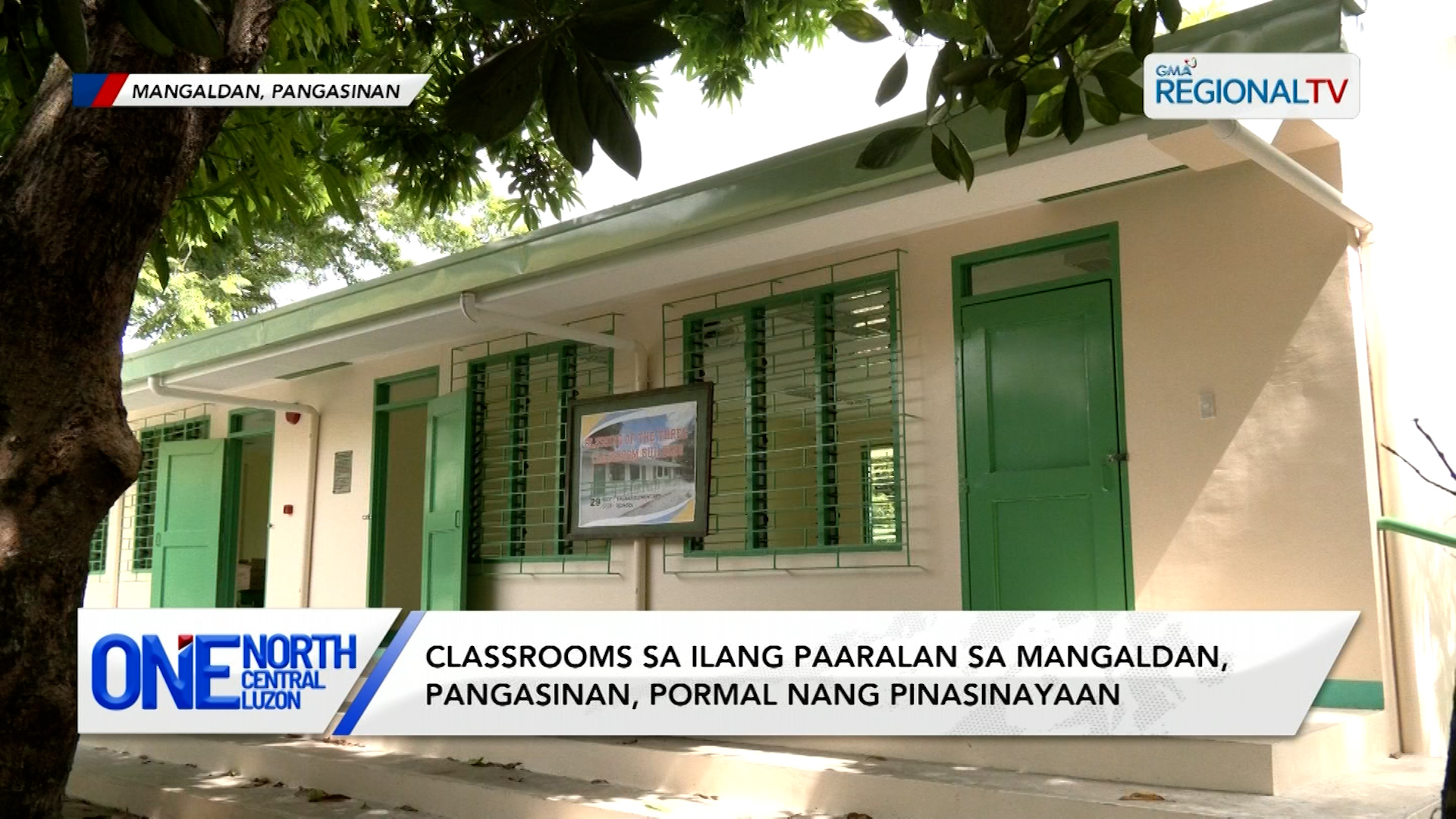 2-linggo bago ang pasukan, classrooms sa ilang paaralan, pinasinayaan