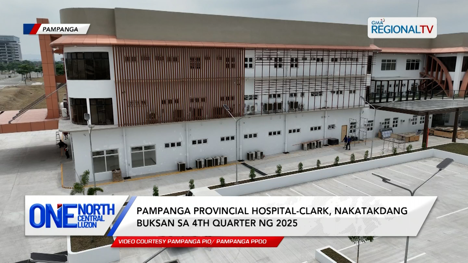Pampanga Provincial Hospital-Clark, nakatakdang buksan sa 4th quarter