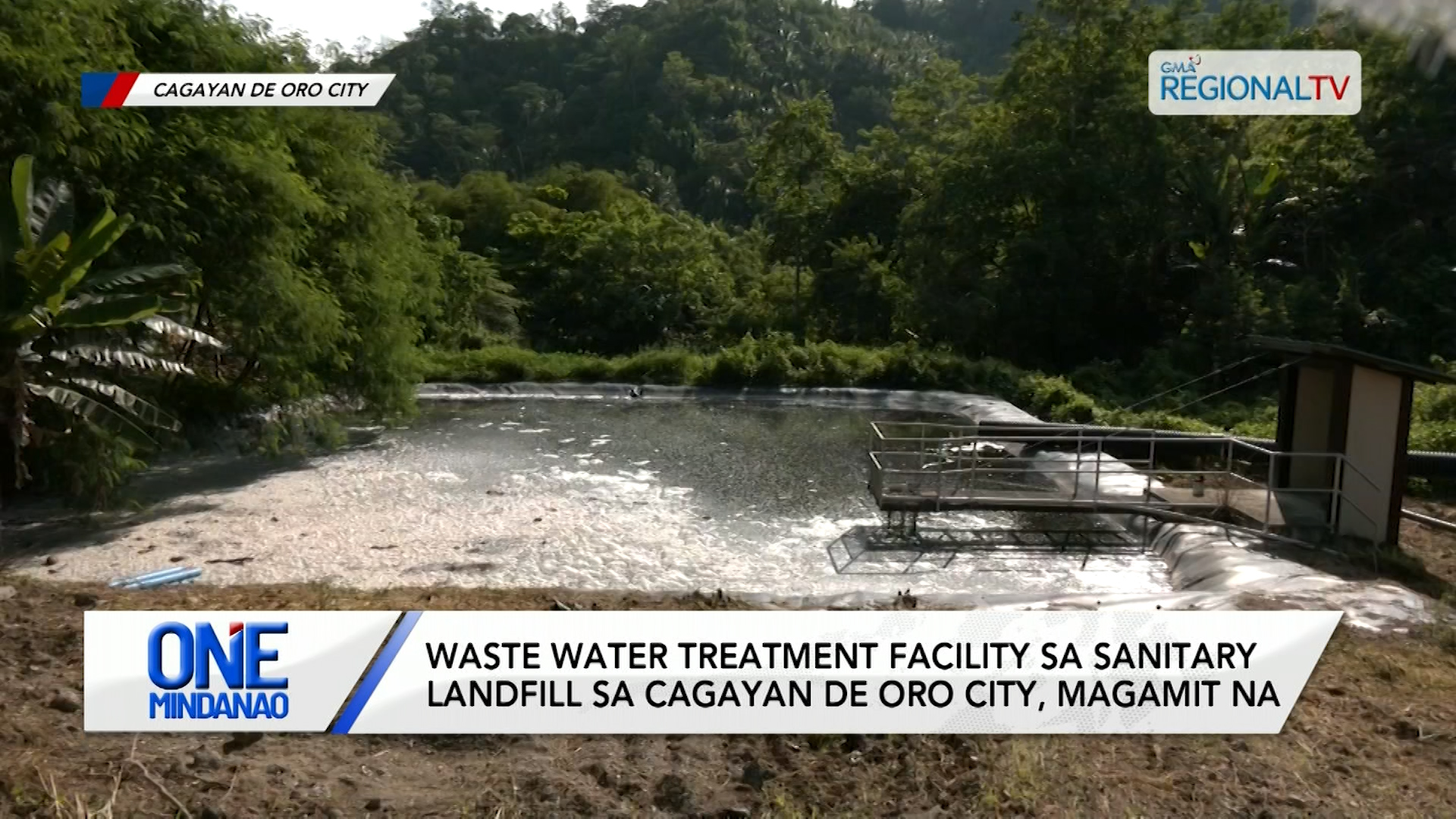 Waste water treatment facility sa landfill sa Cagayan de Oro City, magamit na